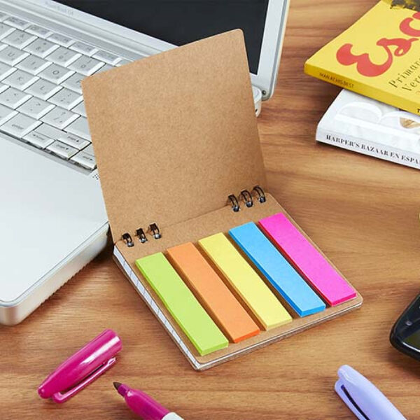 Libreta con stickies Marne - HL130BE - Imagen 3